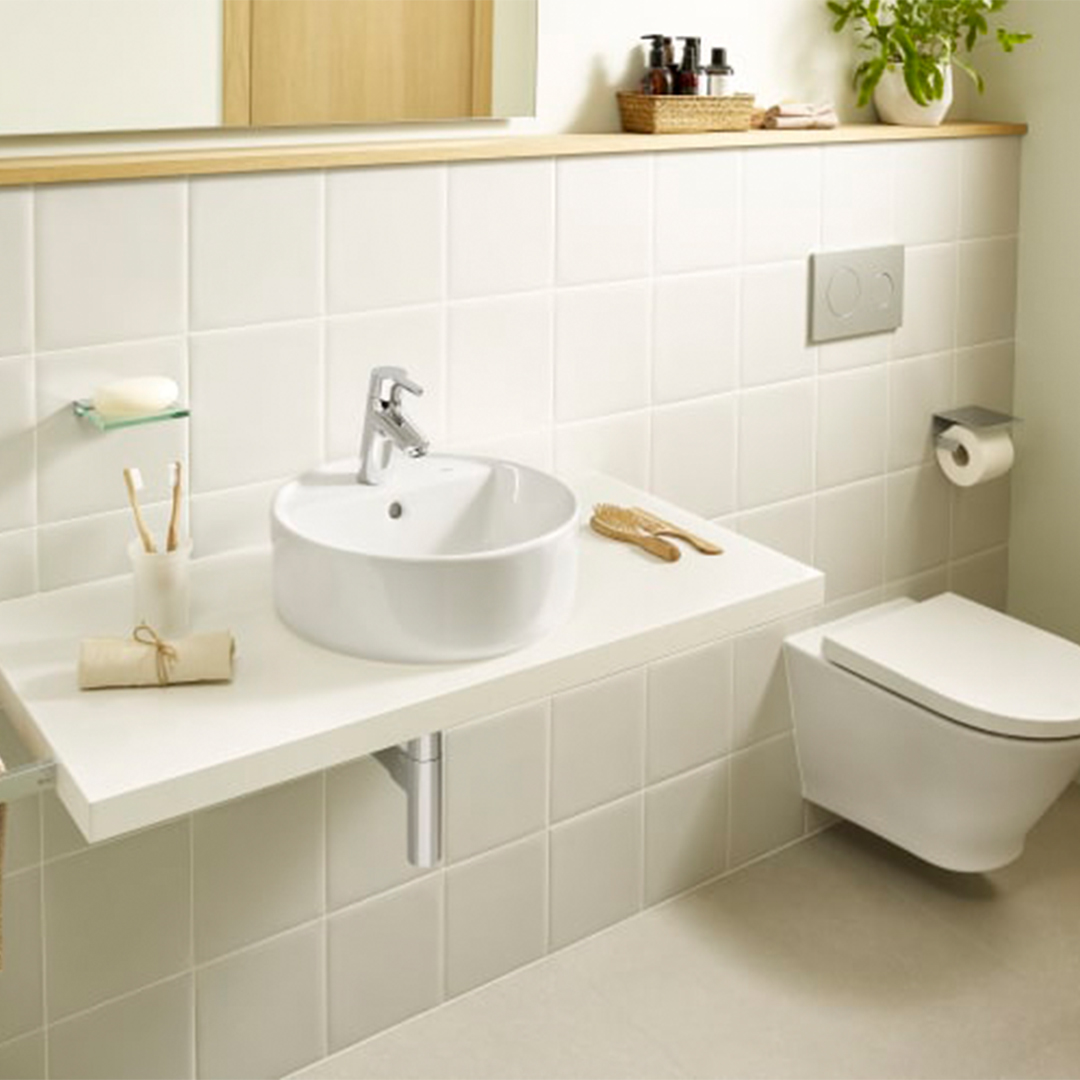 White GAP sink on top 40 cm – Roca Испания 11.15.156.0609 – снимка 2